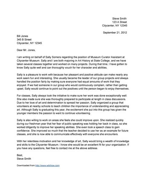 Letter Of Recommendation Template Letters Free Sample