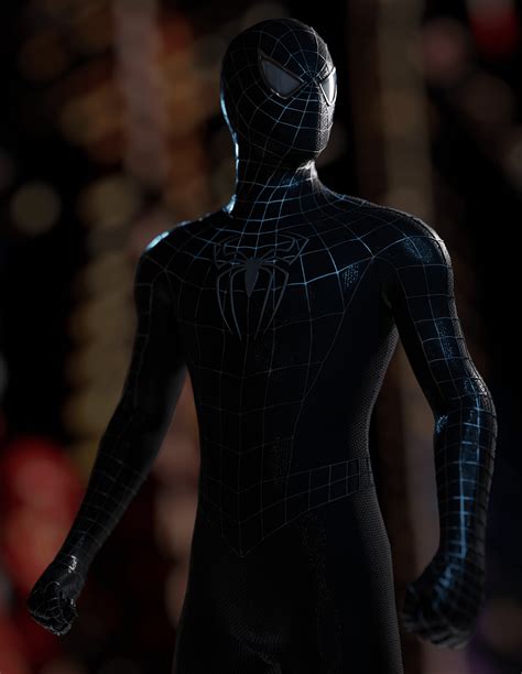Artstation Spiderman 3 Black Suit