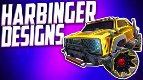 Best Harbinger Gxt Car Designs In Rocket League Youtube