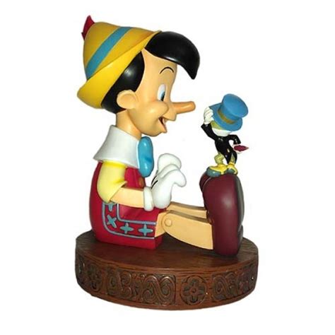 Disney Pinocchio And Jiminy Cricket Figurine