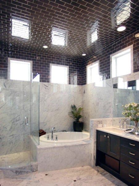 Top 50 Best Bathroom Ceiling Ideas Finishing Designs