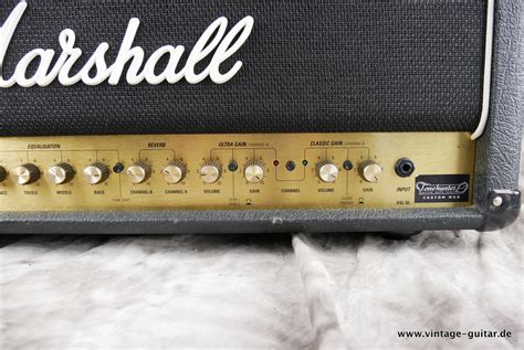 Marshall Dsl 50 Jcm 2000 Top 2007 Black Amp For Sale Vintage Guitar