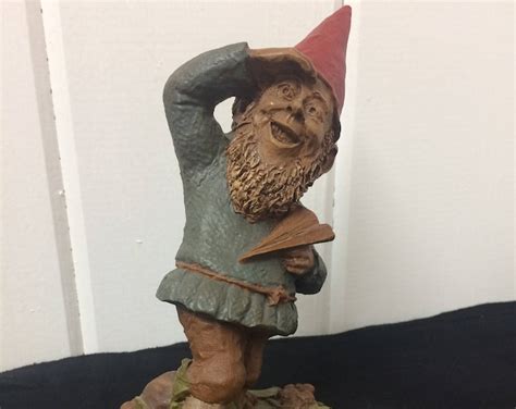 Vintage Gnome Tom Clark Figurine Retired Wilbur Cairn Studio Etsy