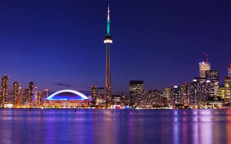 48 Toronto Skyline Wallpaper Wallpapersafari