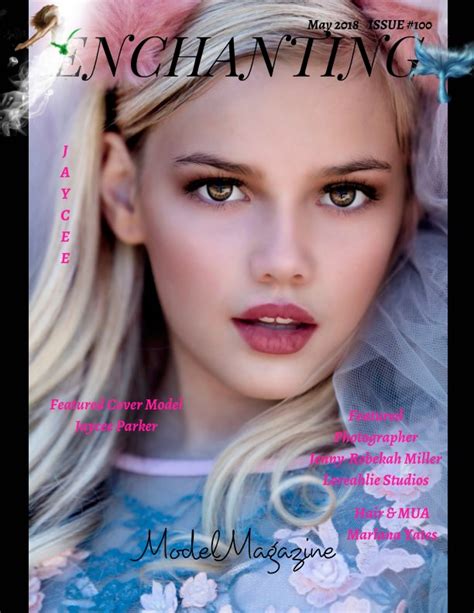 Issue 100 Enchanting Model Magazine May 2018 De Elizabeth A Bonnette