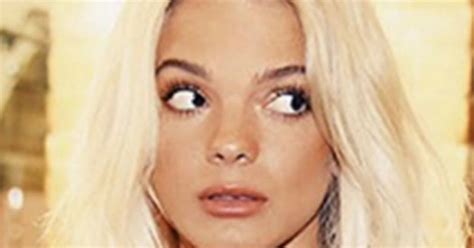 braless louisa johnson s teases strip show in scorching hot new snap daily star