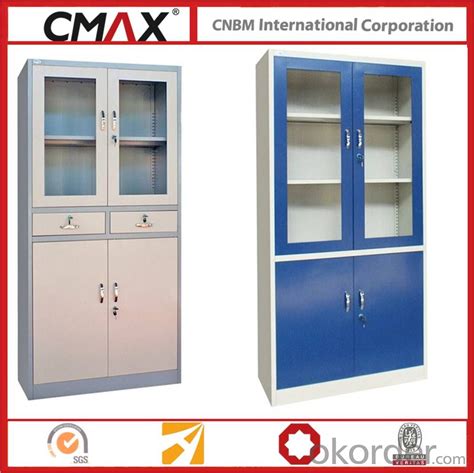 Steel Filing Cabinet With Glass Swing Door Steel Office Furniture Cmxa Fc02 Real Time Quotes