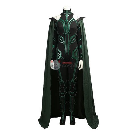 Thor Ragnarok Cosplay Costume Top Level Hela Costume Black Version