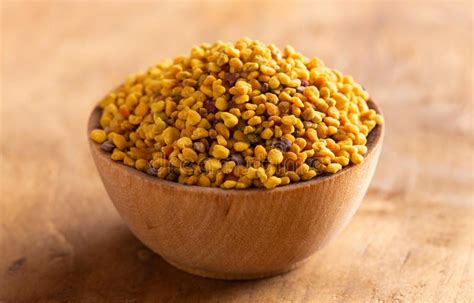 Pellets Of Yellow Bee Pollen Stock Photo Image Of Space