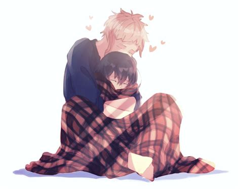 Cute Anime Cuddle ~ Ghalibah Muntashirah