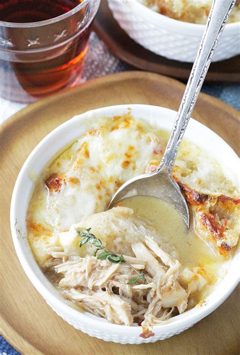 French Onion Chicken Soup Foodtastic Mom