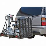 Pictures of Hitch Mounted Cargo Carrier With Ramp