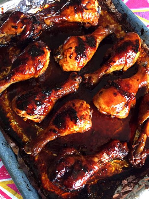 Maybe you would like to learn more about one of these? Honey Soy BBQ Baked Chicken Legs | Recipe | Baked chicken ...
