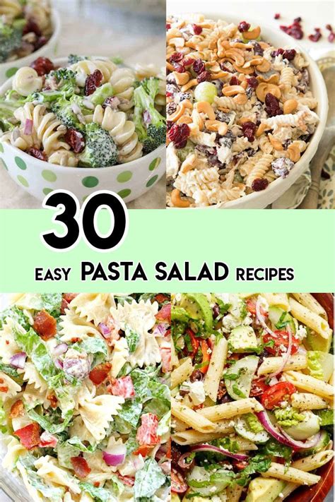 I personally don't like freezing pasta salad. 30 Best Ideas For Pasta Salads | Easy pasta salad recipe ...