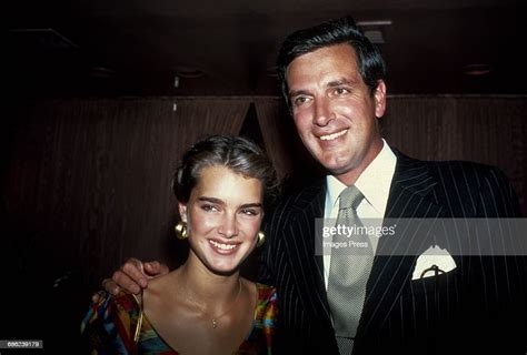 Brooke Shields And Her Father Frank Shields Circa 1981 In New York