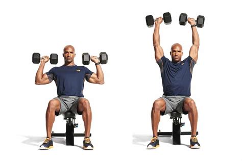 10 Best Shoulder Exercises For Men Man Of Many