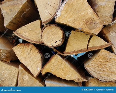 Stack Of Firewood Wood Logs Texture Backgroundpile Of Chopped Fire
