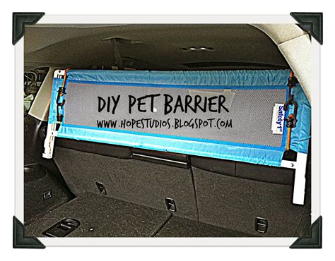 We are a family run business, run by dog owners for dog owners, and for us, every day is a bring a dog to work day! Hope Studios: Last Minute Pet Barrier for SUV
