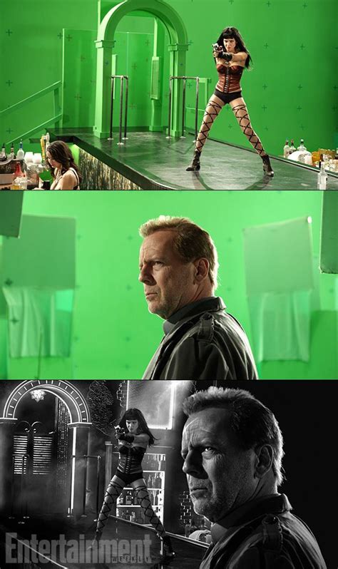 Greenscreen Becomes Film Noir Universe In Exclusive Sin City 2 Pics