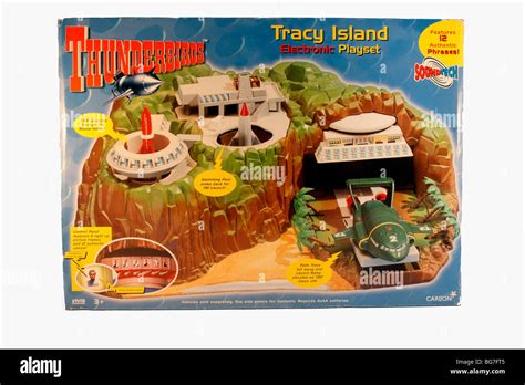 Thunderbirds Tracy Island Toy Cut Out Stock Images Pictures Alamy