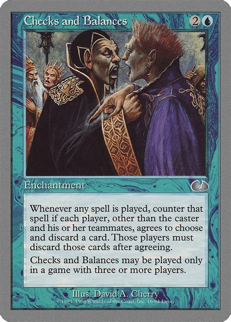 I have small dry patches from my previous pimples though, which needed. Checks and Balances - EDH Silver