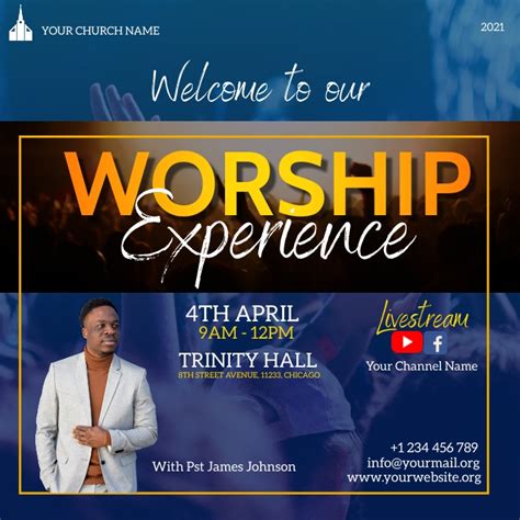 Copy Of Worship Experience Flyer Postermywall