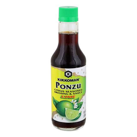 Kikkoman Ponzu Lime Sauce Shop Soy Sauces At H E B