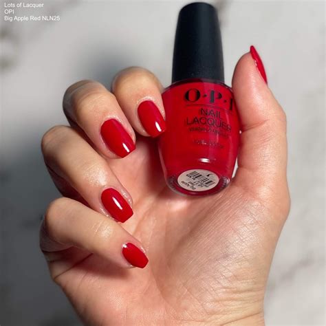 opi red red nails big apple nail inspo lacquer hair makeup beauty color
