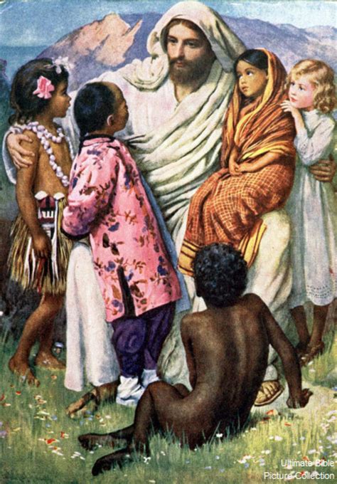 Luke 9 Bible Pictures Jesus With Children