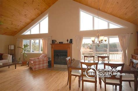 Do you like traditional homes with a hint of coastal decor? Ceilings - vaulted or cathedral? - Drummond House Plans Blog