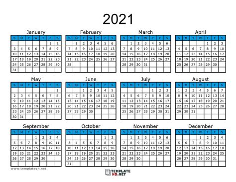 Our free templates allow you to personalise your. Free 2021 Calendar Printable di 2020