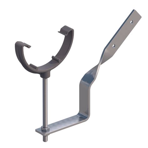 Polypipe RR111 half round 112mm side rafter rise fall gutter bracket