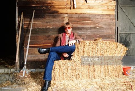 American Country Singer Songwriter John Denver Bracciano Italy 1986