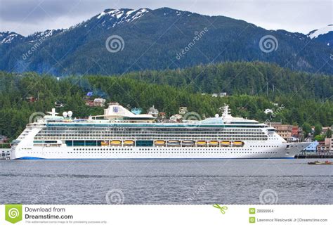 Alaska Radiance Of The Seas Cruise Ship Ketchikan Editorial Stock Image