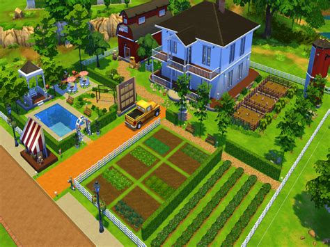 The Sims Resource Hay Day Farmhouse