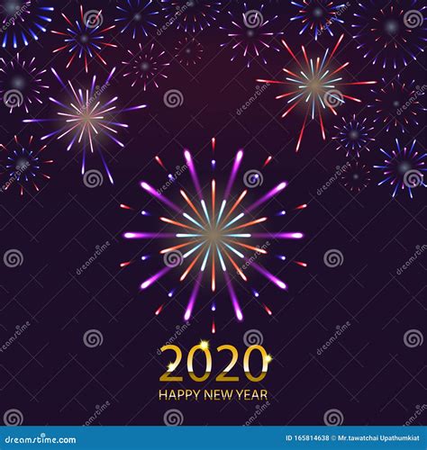 Celebration Christmas And Happy New Year 2020 Holiday Vetor Concept