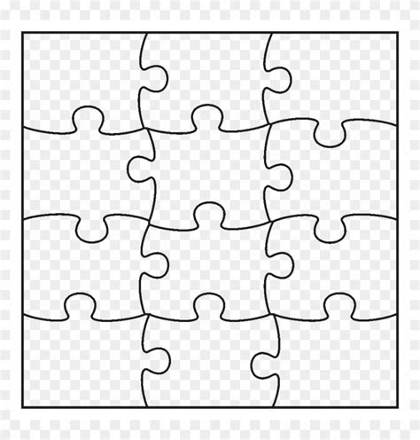 You can search here different numbers of printable puzzle piece templates. Jigsaw Puzzle - Puzzle 9 Pieces Template, HD Png Download ...