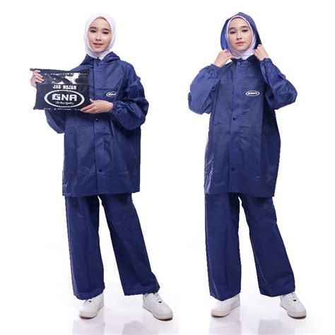 Jual RAINCOAT, JAS HUJAN GNA ORIGINAL ANTI REMBES PRIA WANITA BAHAN PVC