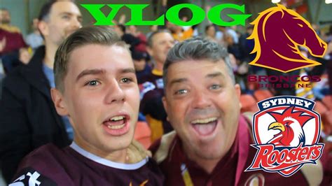 This is broncos vs roosters radio ad by next thursday on vimeo, the home for high quality videos and the people who love them. HECTIC FINISH AT SUNCORP | Broncos vs. Roosters | Vlog #5 ...
