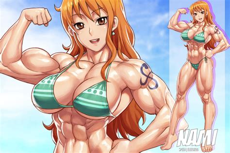 Rule 34 Abs Biceps Bikini Bra Muscular Female Muscular Thighs Nami