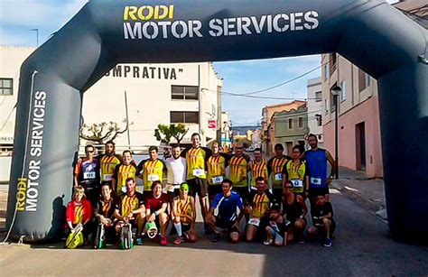 Rodi collabora amb la cursa popular de 5 km a Bellvei del Penedès