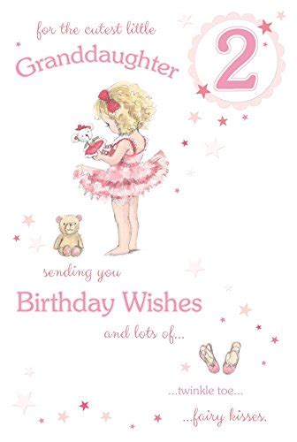 Thanks for being such a i pray on your birthday that your faith in god continues to grow as you grow older, and that you find. Great Granddaughter 2nd 2 Today Happy Birthday Card With A Lovely Verse: Amazon.co.uk: Kitchen ...