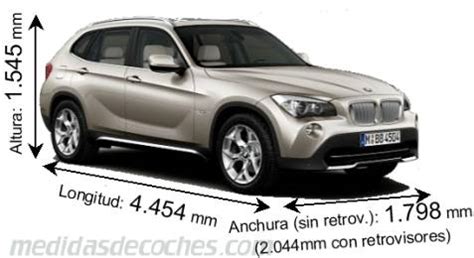 You can use the navigation by letters and numbers to easily find the model you are looking for. Dimensiones bmw x1