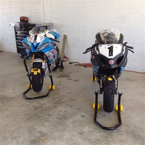 We have rear motorcycle stands, front motorcycle stands, paddock stands and wheel chocks. MOTO-D PRO-Series Front Motorcycle Stand - Fork Stand