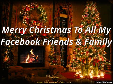 May all your holiday wishes come true. To My Facebook Friends And Family Merry Christmas Pictures ...