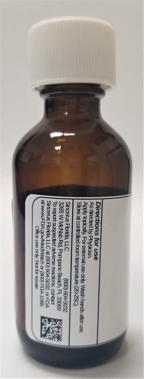 Betamethasone Dipropionate 005 Minoxidil 5 Solution