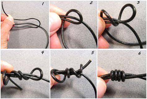 Simple sliding knot bracelet with an antique african coin. How to Tie a Sliding Knot Like a Pro: Instructions | Diy ...