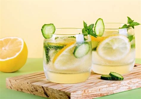 Cucumber Gin Lemonade Savored Sips
