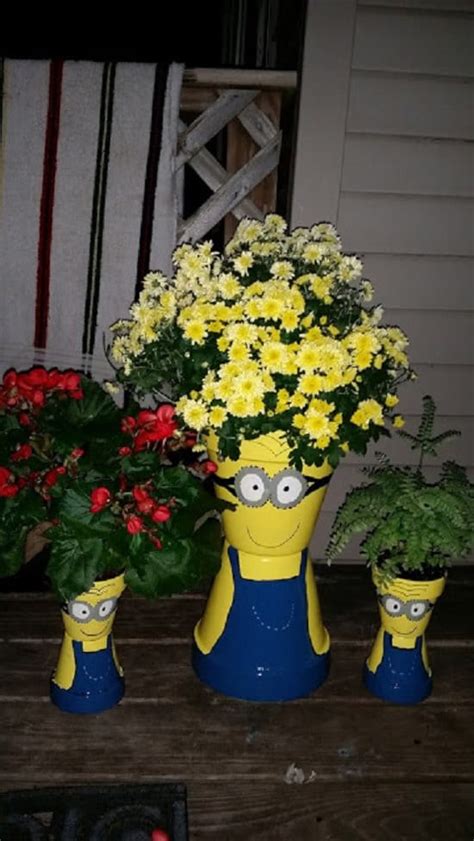 How To Make A Minion Planter 6 Diy Minion Pot Ideas Balcony Garden Web