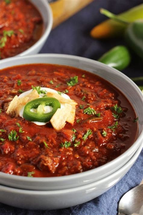 Sweet And Spicy Slow Cooker Chili Recipe The Suburban Soapbox